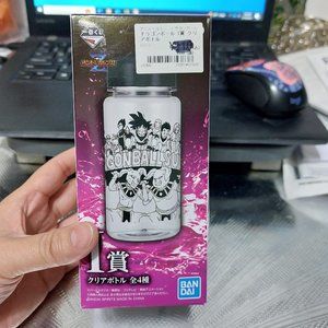 Dragonball Plastic Water Bottle Clear